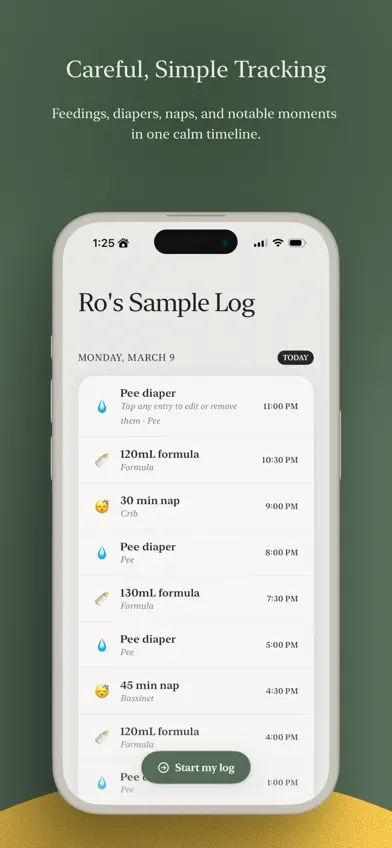 BabyRo — Simple Baby Tracker screenshot 1