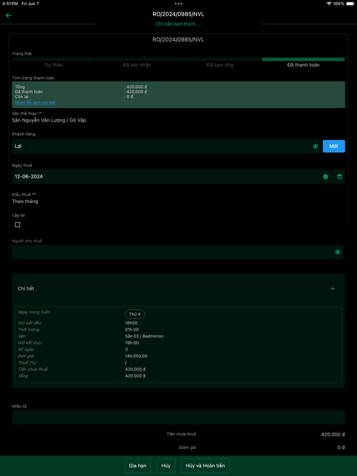 OneB - Tìm đặt sân thể thao