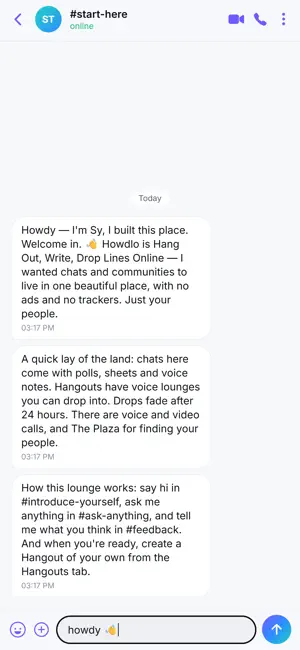Howdlo screenshot 1