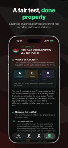 ABX: Blind Listening Test Screenshot 8 of 8