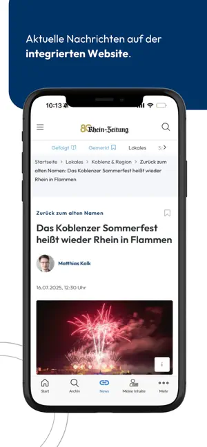 Rhein-Zeitung E-Paper & News screenshot 4