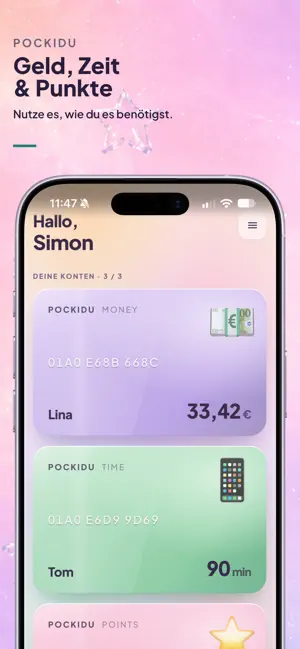 Pockidu – Pocket Money & More screenshot 3