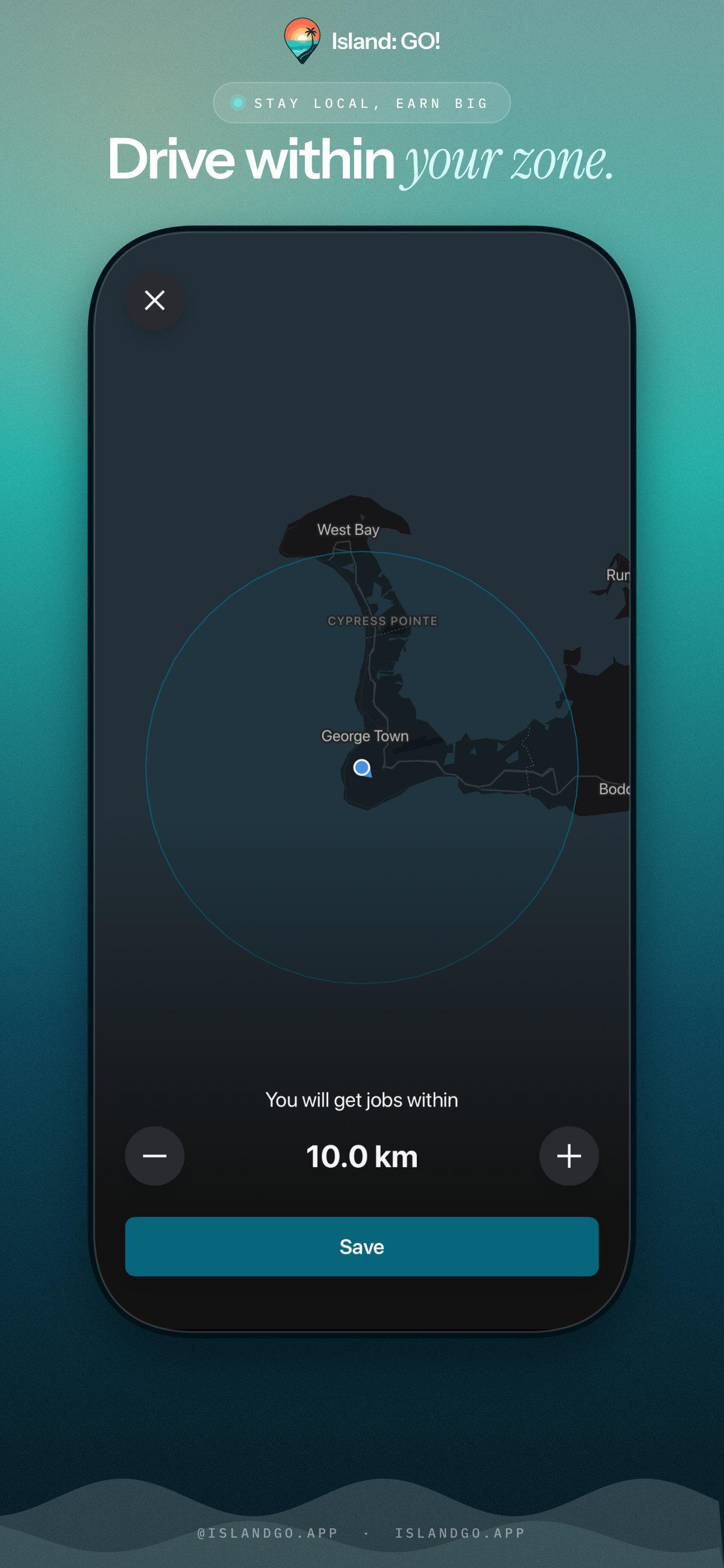 Island: GO! - Driver app screenshot 3