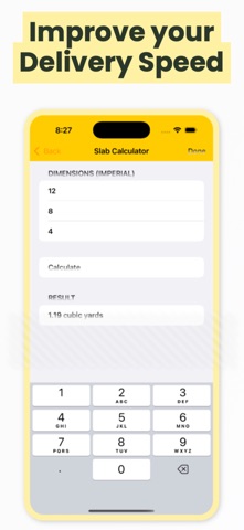 Concrete Calculator Now Screenshot 2 of 5
