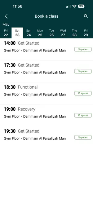 PureGym Arabia iPhone screenshot 3