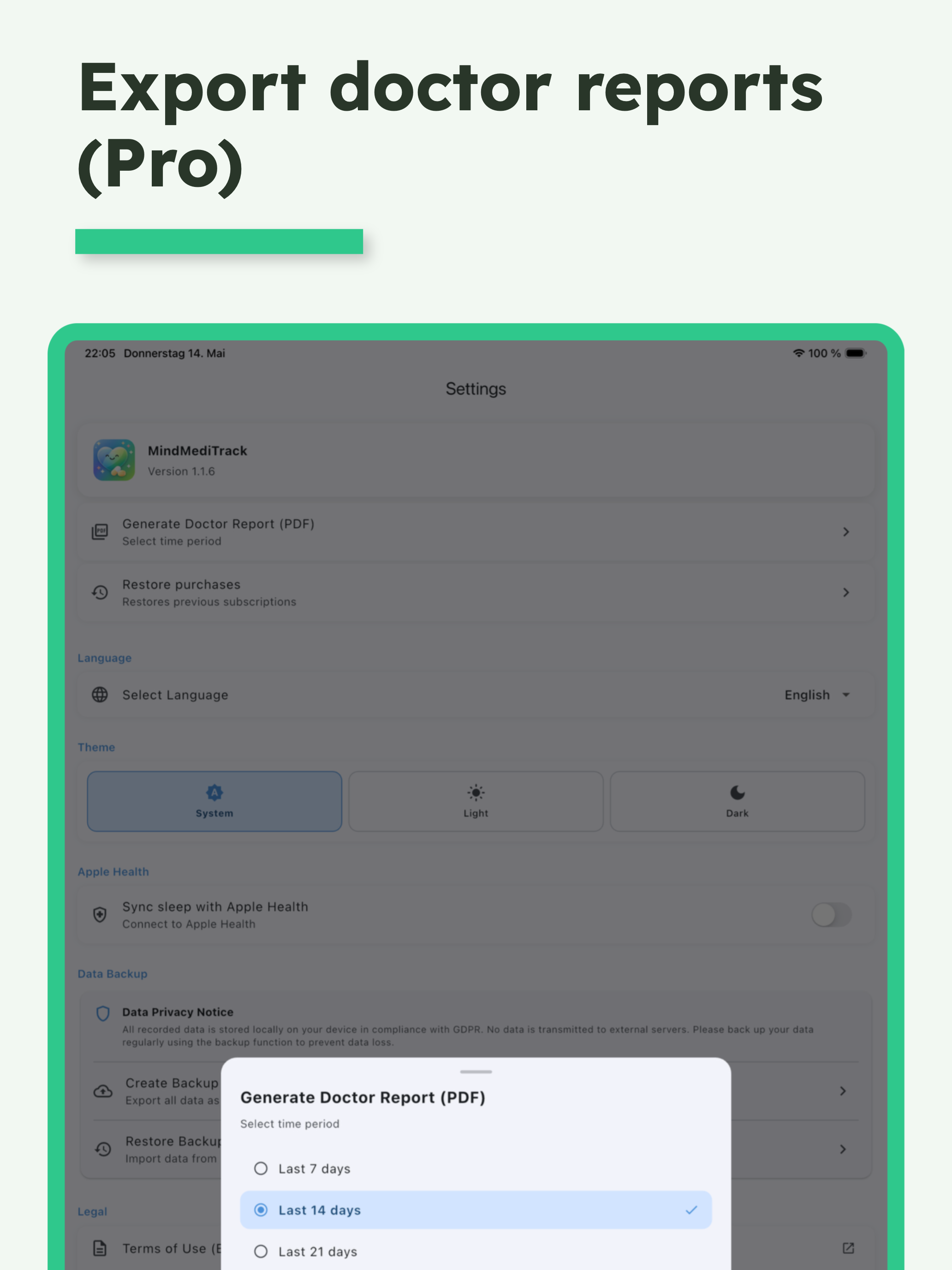 MindMediTrack screenshot 16