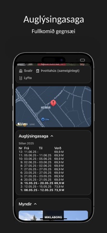 Fasteigna Appið Screenshot 4 of 7