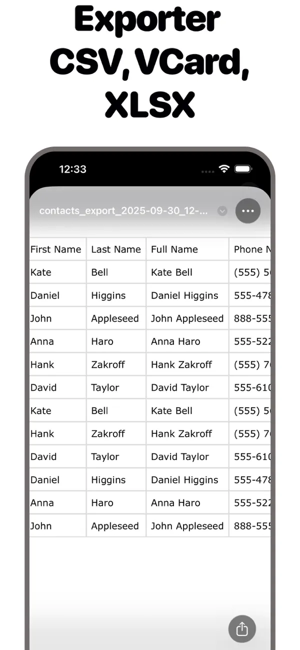 Screenshot #3 pour Delete Contacts