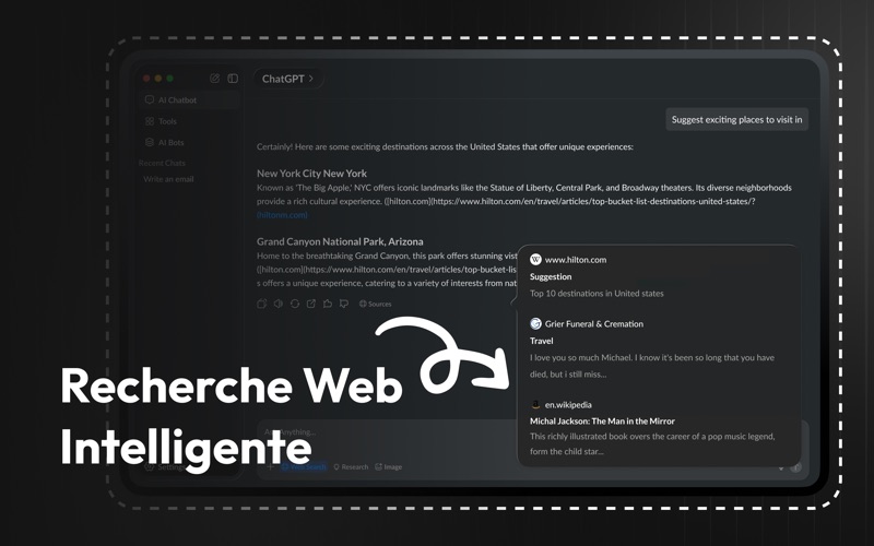 Screenshot #2 pour AI Chatbot: IA Chat Français 5
