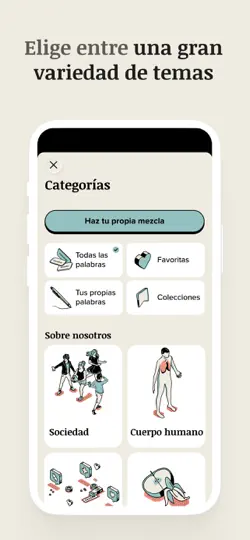 Captura de pantalla de Vocabulary - Aprende Palabras en iPhone 6