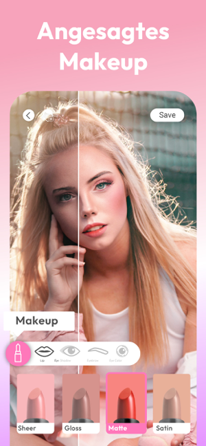 ‎YouCam Makeup: Face Editor Screenshot