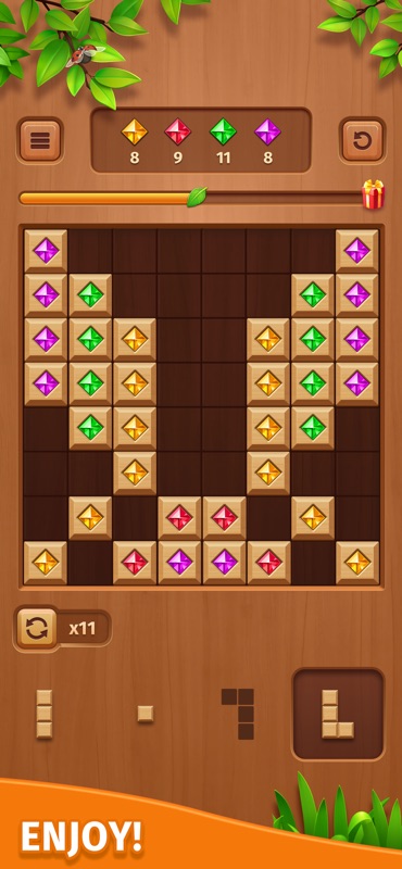 Cube Block - Woody Puzzle Game screenshot 4