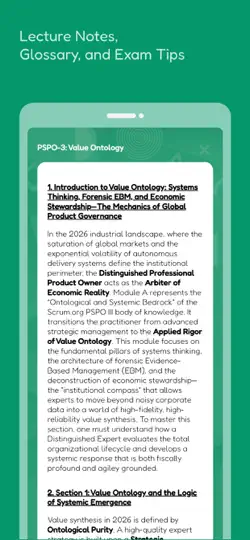 PSPO Exam Prep: With AI iPhone Screenshot 5