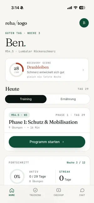 reha togo App screenshot 1