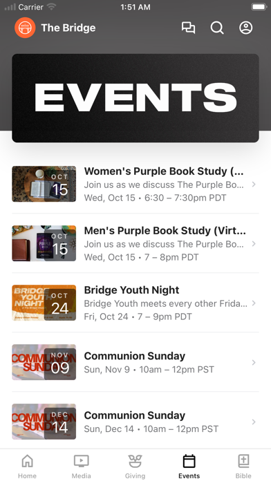Bridge Fam iPhone screenshot 3 - Education app