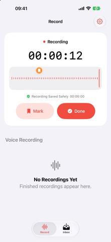 KnowGrove Voice Recorder Screenshot 1 of 4