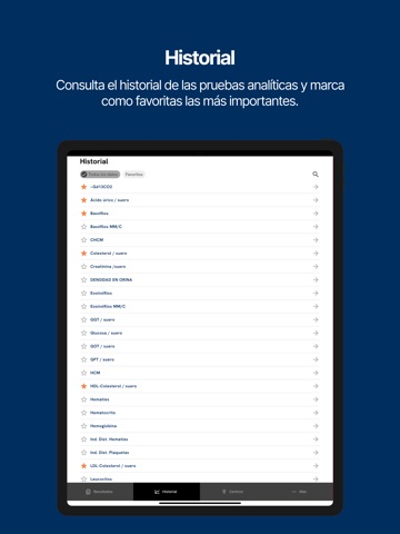 Laboratorio Echevarne iPad screenshot 3