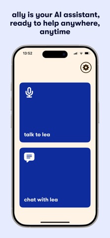 Ally - Accessible AI Assistant Screenshot 1 of 4