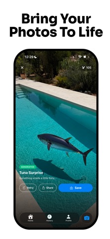 OMG AI - Photo Prank Generator iPhone screenshot