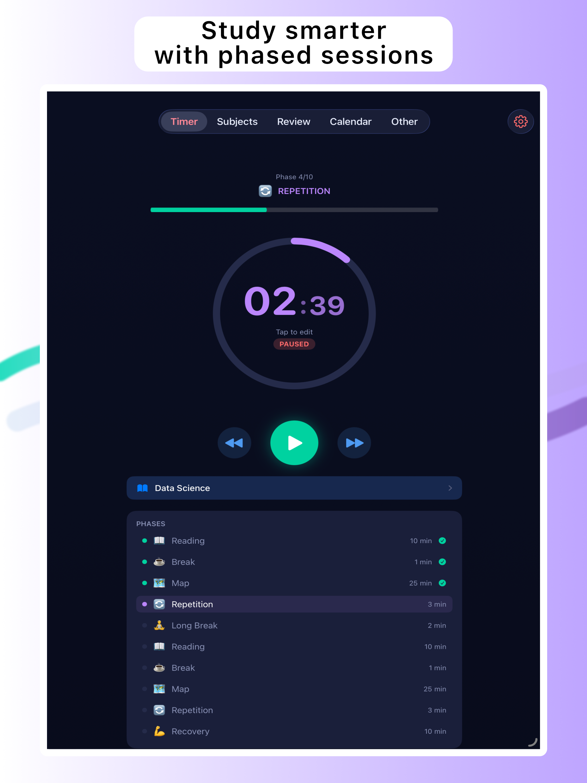 Aucta: Study, Timer & Grades