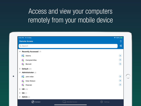 Screenshot #4 pour RemotePC Remote Desktop