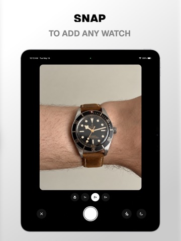 Obert: Watch Collection Log iPad screenshot