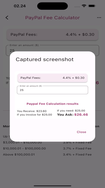 Fee Calculators