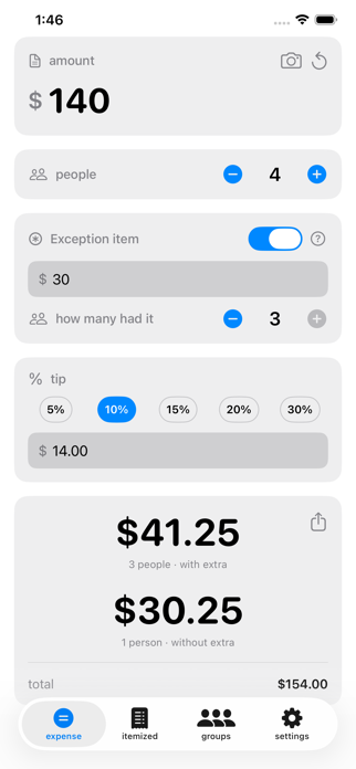 paylash: Split Costs Screenshot 1 of 6