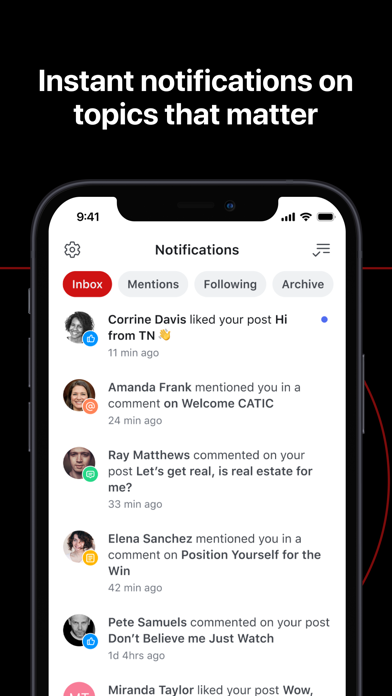 Fringe.ai iPhone screenshot 6 - Social Networking app