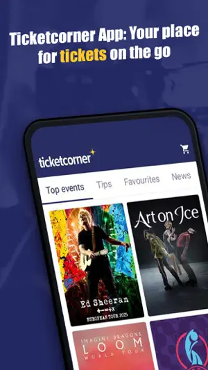 Ticketcorner: Event Tickets screenshot 1