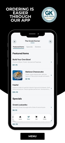 Captura de pantalla 3 de The Greek Korner