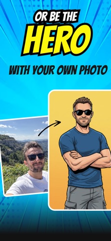 Comic Book & Manga Maker AI iPhone screenshot