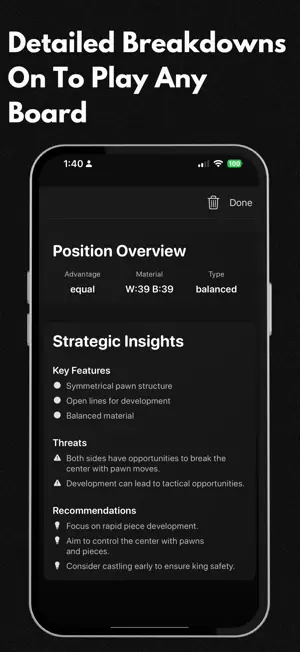 Chess Analysis: Chess AI screenshot 2