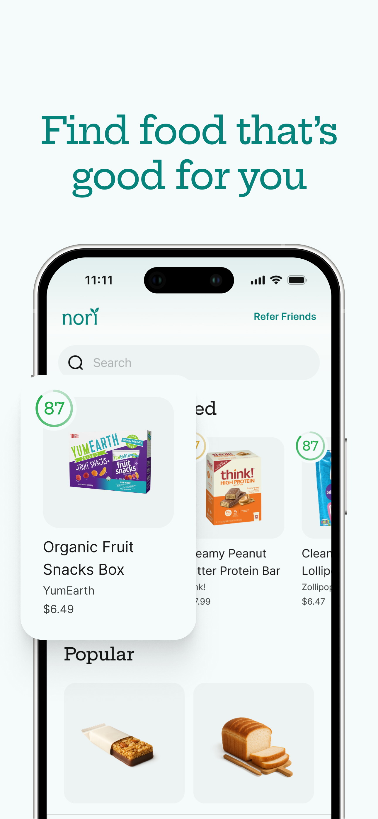 Nori - Scan your food