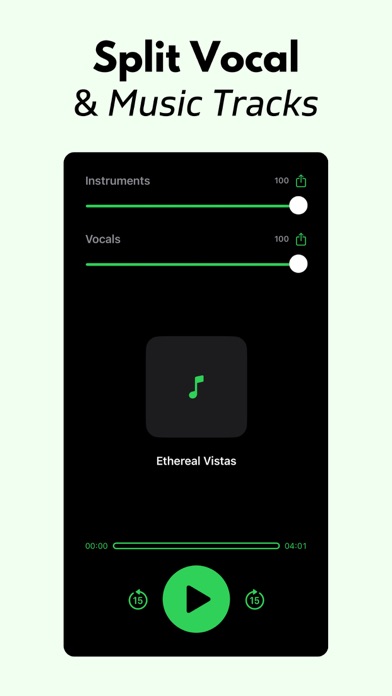 Vocal Remover: AI Splitter Screenshot