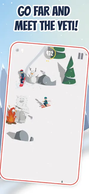 Downhill Snowboard: Snow Games screenshot 1