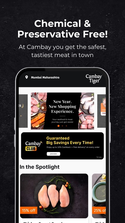 Cambay Tiger - Seafood & Meat