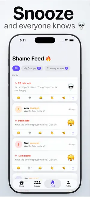 Rouse: Social Alarm & Wake screenshot 3