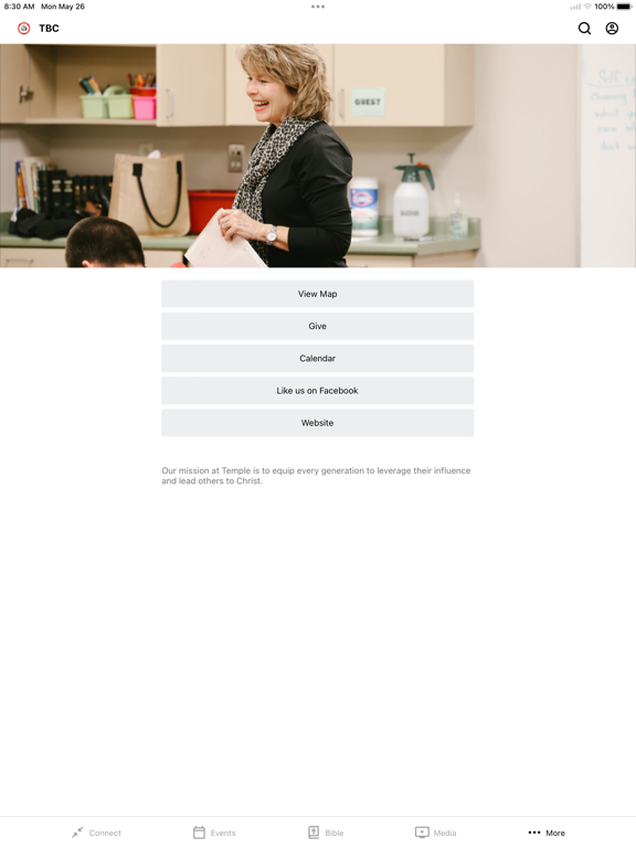 TBCLIFE iPad screenshot 4 - Lifestyle app