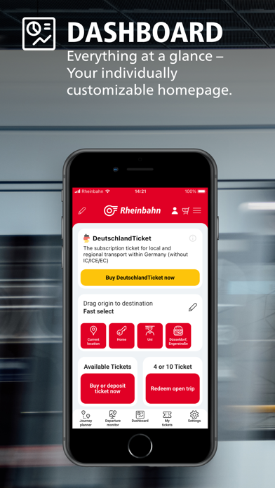 Rheinbahn App & eezy.nrw Screenshot