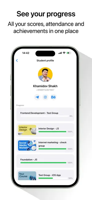 Wepro Student App screenshot 2