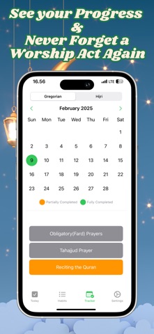 Muslim Habits Tracker Screenshot 4 of 5