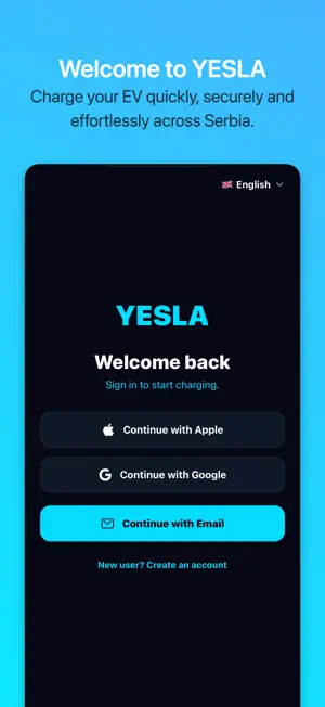 YESLA screenshot 1