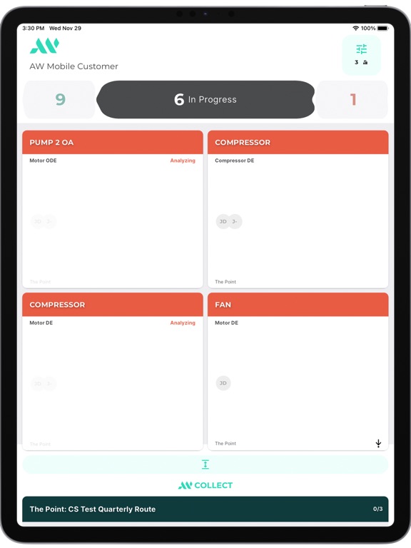 AssetWatch iPad screenshot 1 - Business app