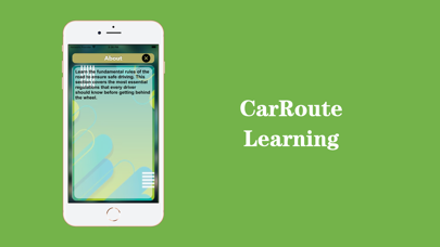 Screenshot #2 pour CarRoute Learning
