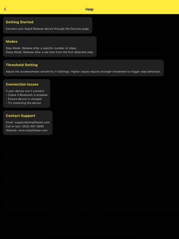 My Rapid iPad screenshot