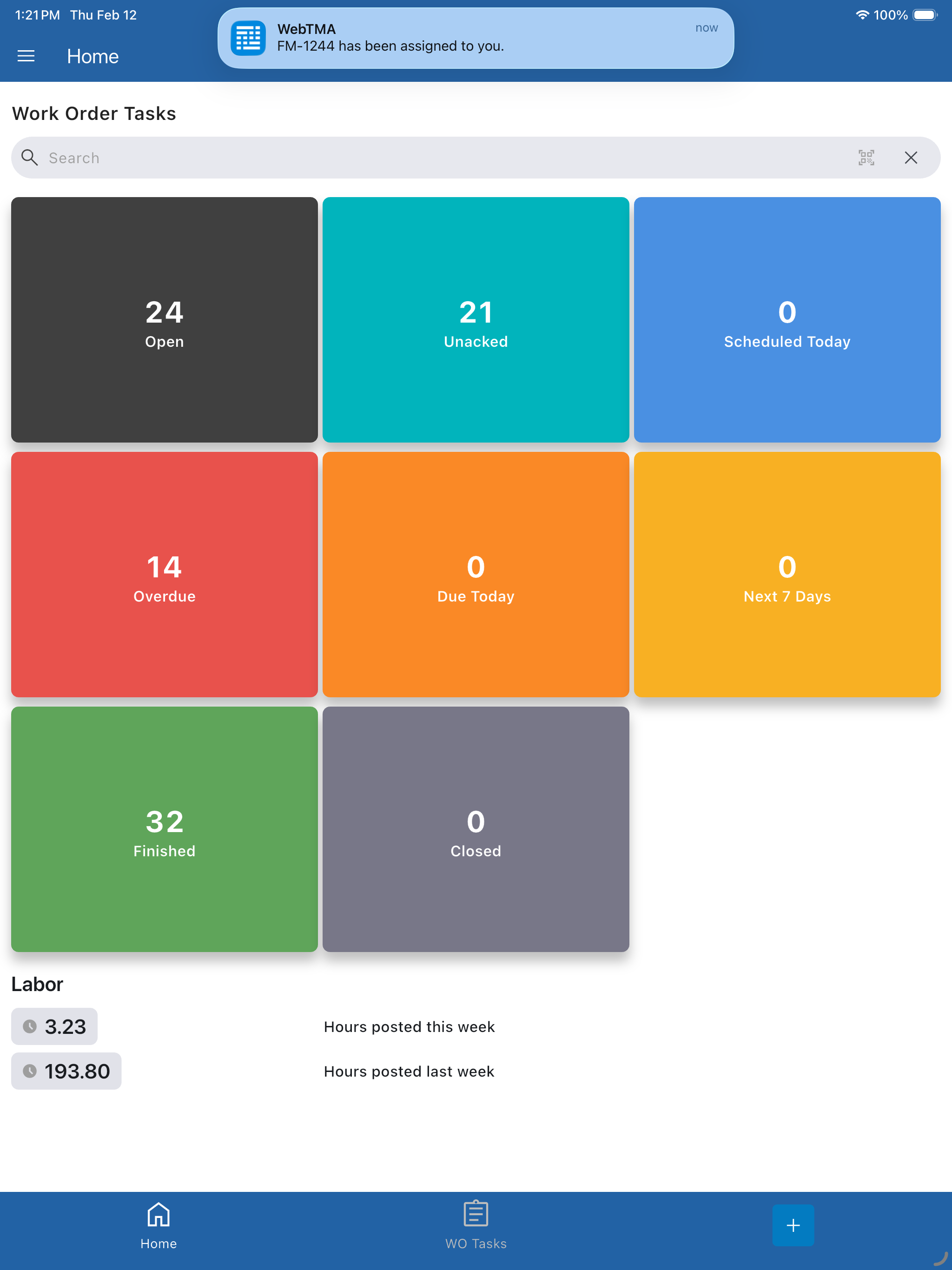 WebTMA screenshot 13
