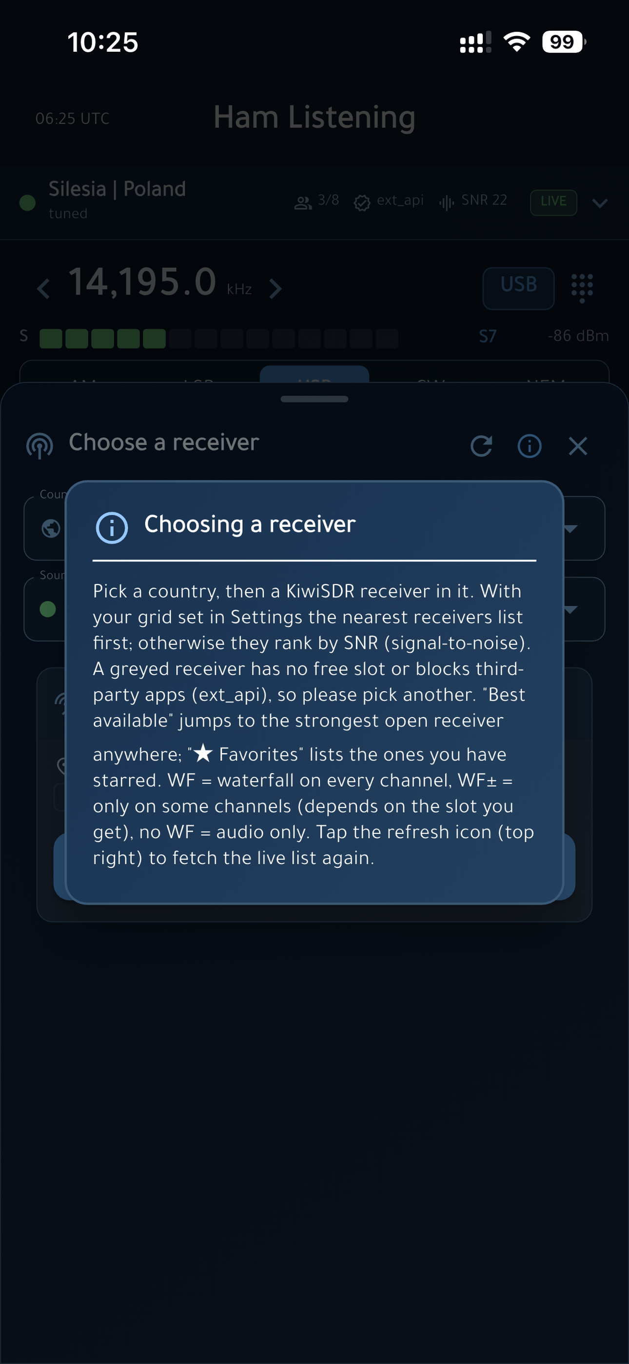 Ham Listening screenshot 4