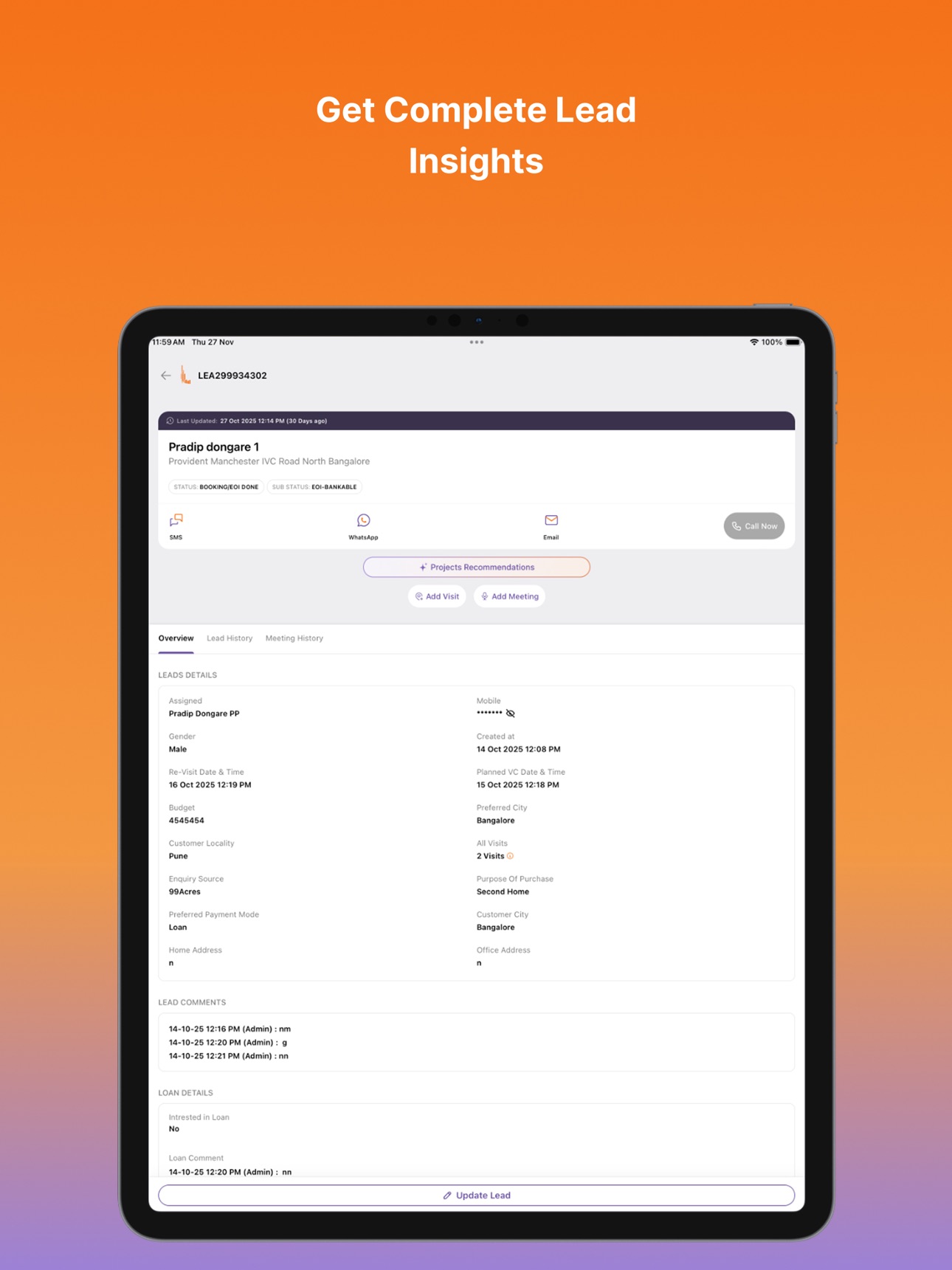 Screenshot 9 of M-CRM by PropertyPistol