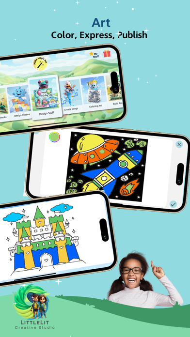 LittleLit Kids Creative Studio Screenshot